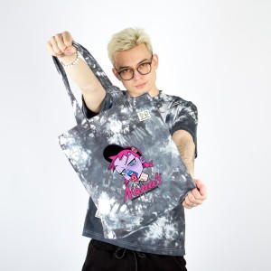 Сумка-шоппер ЮНОСТЬ™ x Anna Cattish «Nana's Shrimps» - Tie-Dye Сумка-шоппер ЮНОСТЬ™ x Anna Cattish «Nana's Shrimps» - Tie-Dye