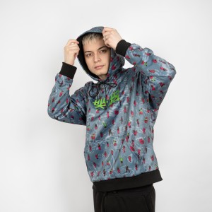 Худи ЮНОСТЬ™ x HHW «Party» - вышивка